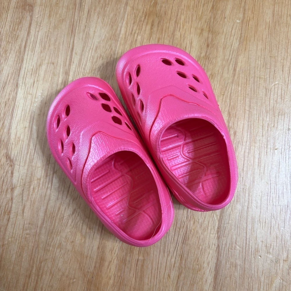 Wonder Nation Baby Girl Pink Clog Shoe Size 2 Infant 3-6m